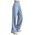 straight-leg high-waist straps thin striped pants Nihaostyles wholesale clothing vendor NSSSN75269