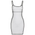 women s black and white striped stitching sling high waist dress nihaostyles clothing wholesale NSXPF75307