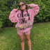 women s color letter printing sweater and trousers suit nihaostyles clothing wholesale NSXPF75315
