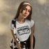 short-sleeved round neck pullover printing t-shirt Nihaostyles wholesale clothing vendor NSSSN75400