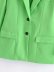 fluorescent green back split loose blazer Nihaostyles wholesale clothing vendor NSAM75404