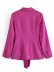 new bow silk satin texture blazer Nihaostyles wholesale clothing vendor NSAM75407
