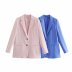 long-sleeved solid color loose casual blazer Nihaostyles wholesale clothing vendor NSAM75417