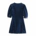 mini denim dress Nihaostyles wholesale clothing vendor NSAM75436