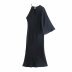 asymmetric sleeve dress Nihaostyles wholesale clothing vendor NSAM75472