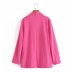solid color loose blazer Nihaostyles wholesale clothing vendor NSAM75477