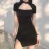 new hollow hanging neck dress Nihaostyles wholesale clothing vendor NSSSN75590