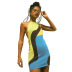fashion trendy halter neck halter contrast printing dress Nihaostyles wholesale clothing vendor NSXPF75607