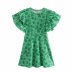 laminated decorative printing dress Nihaostyles wholesale clothing vendor NSAM75627