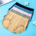 women s mid-waist bow soft modal cotton panties 5-piece nihaostyles clothing wholesale NSLSD75643