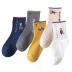high tube polyester cotton socks 10-pairs nihaostyles clothing wholesale NSASW75646