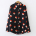women s polka dot retro chiffon shirt nihaostyles clothing wholesale NSYID75804