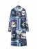 lapel printed pigeon chain dress Nihaostyles wholesale clothing vendor NSAM75835