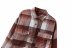 plaid double pocket woolen shirt Nihaostyles wholesale clothing vendor NSAM75869