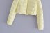 hooded cotton-padded short jacket Nihaostyles wholesale clothing vendor NSAM75877