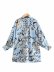 lapel long sleeve buttoned loose print shirt Nihaostyles wholesale clothing vendor NSAM75883
