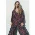 flower printing long long sleeved jumpsuit Nihaostyles wholesale clothing vendor NSAM75898