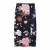 printed silk satin texture skirt Nihaostyles wholesale clothing vendor NSAM75915