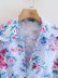 new doll collar flower print fold decoration slit dress Nihaostyles wholesale clothing vendor NSAM75925