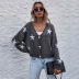 Long Sleeve Star Knit Short Sweater Nihaostyles wholesale clothing vendor NSDMB75941