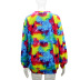 flower tie-dye thick sweatshirt Nihaostyles wholesale clothing vendor NSXS75986