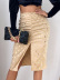 women s wave point high waist slim straight skirt nihaostyles clothing wholesale NSJM76015