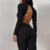women s backless chain casual suit nihaostyles clothing wholesale NSLJ76062