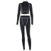women s long-sleeved yoga fitness suit nihaostyles clothing wholesale NSLJ76066