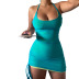 women s halter neck sexy low-cut  strappy slim dress nihaostyles clothing wholesale NSXPF71606