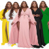women s Pure Color Drawstring Adjustable V-Neck Split Dress nihaostyles clothing wholesale NSXPF71627