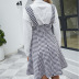 waist skirt single-breasted suspender dress Nihaostyles wholesale clothing vendor NSDF76442