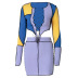Chest Lace Hollow Top & Skirt Suit NSLJ76497