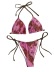 Bikini floral con tirantes halter NSDYS76577