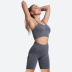women s sports bra yoga shorts sets nihaostyles clothing wholesale NSOUX76658