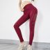 women s high waist quick-drying hollow yoga pants nihaostyles clothing wholesale NSOUX76661