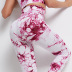 women s tie-dye printing high-waist running leggings nihaostyles clothing wholesale NSOUX76664