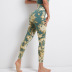 women s tie-dye printing high-waist running leggings nihaostyles clothing wholesale NSOUX76664