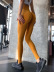 Pantalones deportivos de yoga ajustados de cintura alta para levantamiento de cadera NSOUX76673