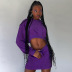 women s Long Sleeve Hoodie Short Skirt Suit nihaostyles clothing wholesale NSFR76699