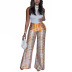 women s printing bell-bottoms nihaostyles clothing wholesale NSFR76702