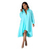 women s long-sleeved shirt dress nihaostyles clothing wholesale NSXHX76761