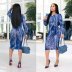 women s long-sleeved denim printed dress nihaostyles clothing wholesale NSXHX76794