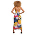 women s print strap dress nihaostyles clothing wholesale NSXHX76805