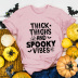 Halloween English letter printing short-sleeved T-shirt nihaostyles clothing wholesale NSYAY76944