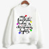 Christmas letters high neck long sleeve sweatshirt wholesale Nihaostyles clothing vendor NSXPF71694
