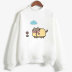 cat high neck long sleeve sweatshirt wholesale Nihaostyles clothing vendor NSXPF71699