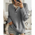 Solid Color Simple Knitted Sweater NSJIM72025