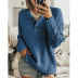 Solid Color Simple Knitted Sweater NSJIM72025