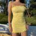 printed slim tube dress wholesale clothing vendor Nihaostyles NSXPF71842