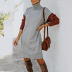 women s turtleneck loose knit dress nihaostyles clothing wholesale NSSA71908